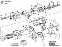 Bosch 0 602 134 001 GR.57 High Frequency Drill Spare Parts